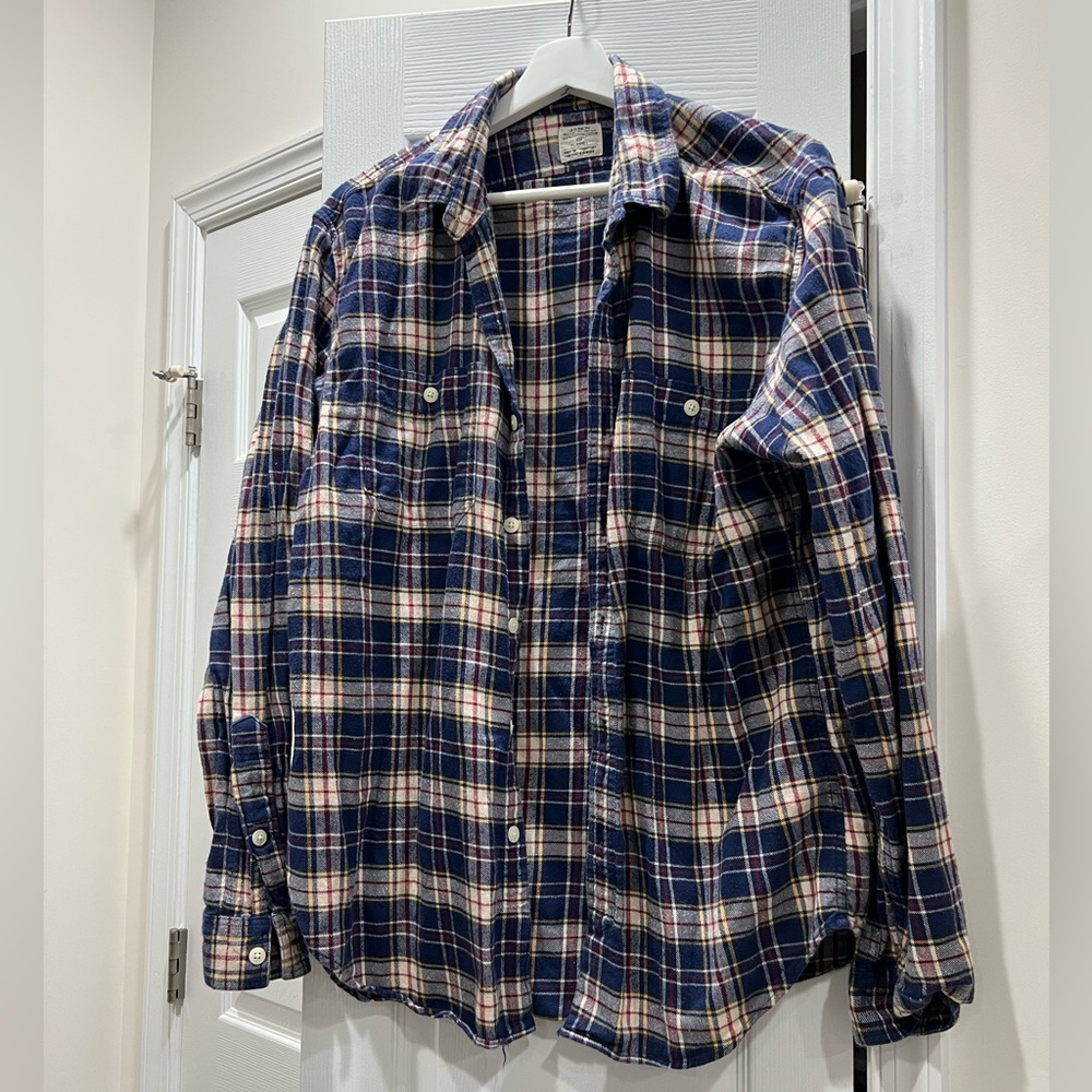J Crew Men’s Flannel Shirt